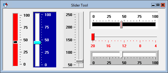 Slider Tool examples